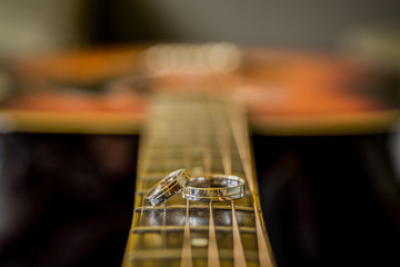wedding rings, wedding decoration, macro