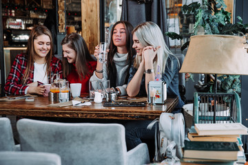 best friends girls together having fun, posing emotional lifestyle people concept.