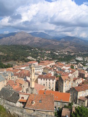 Fototapeta na wymiar Corte - Corsica - France 