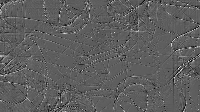 3D rendering background based on three-dimensional extrusion on the plane. Background for presentations. Animated paper texture