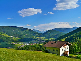 Fototapeta na wymiar Austrian Alps-view of the St.Martin