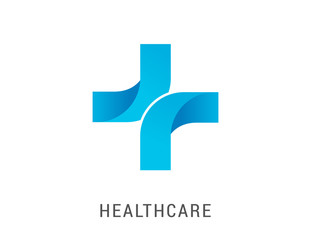 Pharmaceutical, healthcare and medical concept logo, symbol