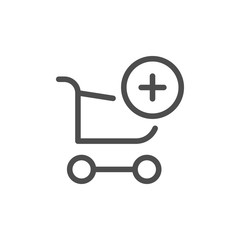 Add to cart line icon