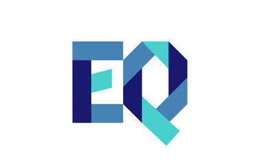 EQ Ribbon Letter Logo 