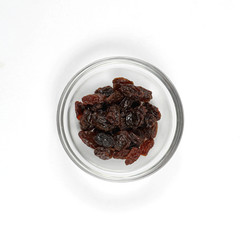 Raisins in Bowl
