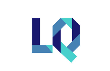 LQ Ribbon Letter Logo 