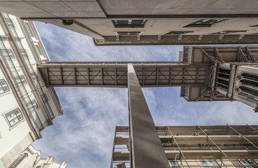  Santa Justa Lift, Elevador, Lisbon.