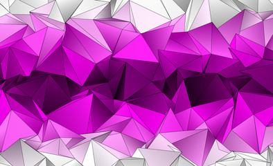 Polygonal background. Abstract triangulated texture