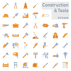 Werkzeug Icon Set - Farbe