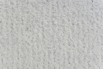 Background surface covered with snow