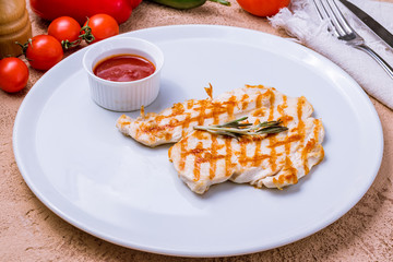 Grilled chicken Breasts