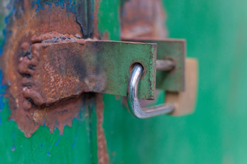 rusty lock