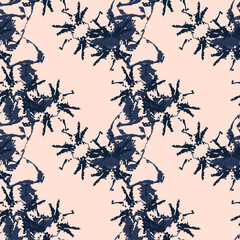 Vector seamless light pink camo pattern. Modern stylish texture as urban UFO camouflage