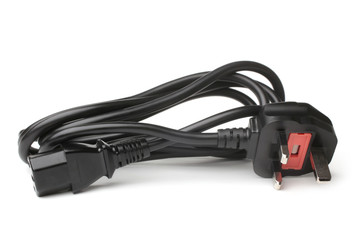 Fototapeta premium 3 pin power cord
