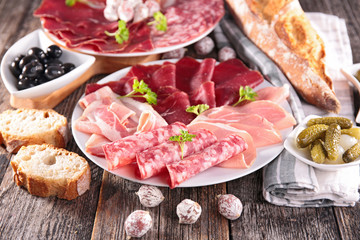 salami and sausage