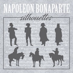 Napoleon forms and silhouettes - obrazy, fototapety, plakaty