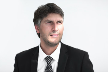 Portrait of Confident Young Businessman