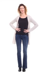 Obraz premium Caucasian woman