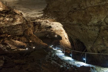 Foto auf Alu-Dibond Inside the Vjetrenica caves © Sebastian