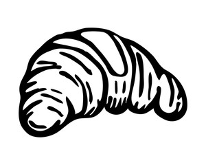Croissant vector illustration 