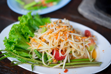 Papaya salad