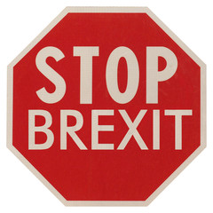stop brexit sign