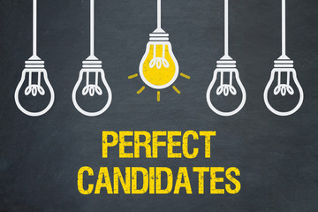 Naklejka premium Perfect Candidates