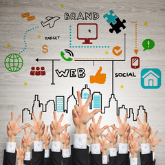 Business and teamwork concept
