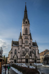 Obraz premium Sehenswürdigkeiten der Stadt Köszeg, Ungarn