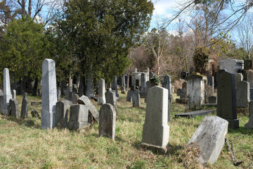 Zentralfriedhof, Abteilung Alter jüdischer Friedhof
