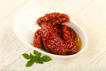 Dried tomato in olive oil