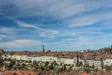 Fototapeta premium Panorama Stadt Bern