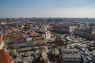 Panorama und Sehenswürdigkeiten von München