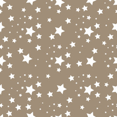 Star seamless pattern. Cute kids star seamless pattern. Seamless patter with stars. Star background. Babies fashion. Vector illustration, eps 10