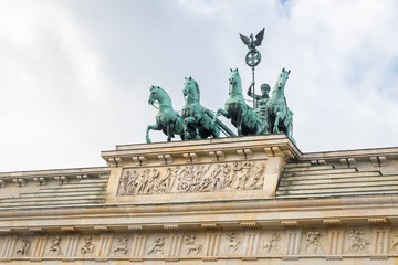Fototapeta premium Brandenburg Gate in Berlin, Germany