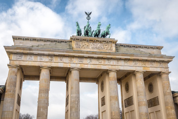 Brandenburg Gate in Berlin, Germany