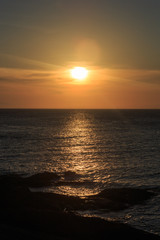 Fototapeta na wymiar Scenic view of sunset muine