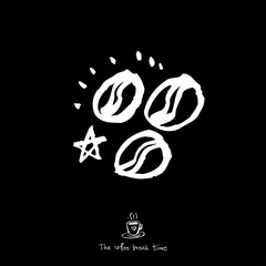 카페 포스터 / 손으로 그린 커피 그림