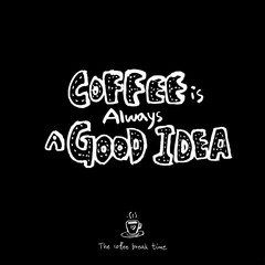 카페 포스터 / 손으로 그린 커피 그림