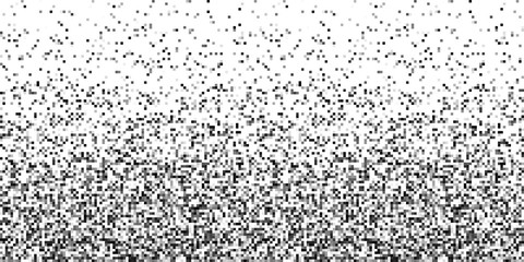 Abstract Gray  Pixel Failing Technology Background. Business light backdrop with pixels. Vector pixelated pattern texture illustration. Big data flow. Vector illustration.