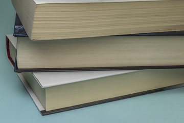 Fototapeta premium Three stacked books