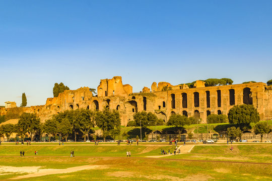 Circus Maximus Exterior View, Rome, Italy