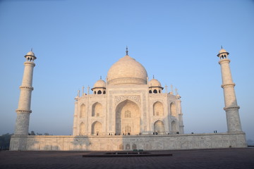 Fototapeta na wymiar Taj Mahal, Agra, Northern India