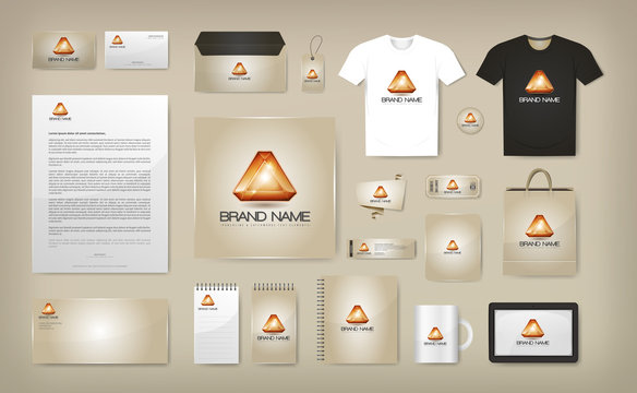 Corporate Visual Identity Mock Up