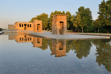 Fototapeta premium Temple of Debod, Madrid, Spain