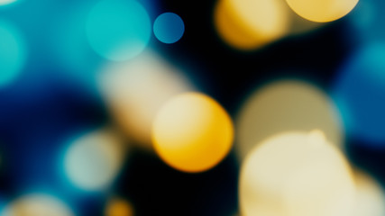 glowing particles, bokeh flow