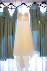 Wedding Dress and Bridesmaid Dresses