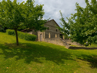 Fototapeta na wymiar Römische Villa Longuich