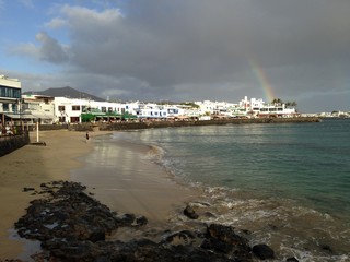 Arco iris en Lanzarote