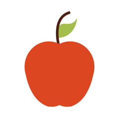 Apple fruit isolated vector illustration graphic design
